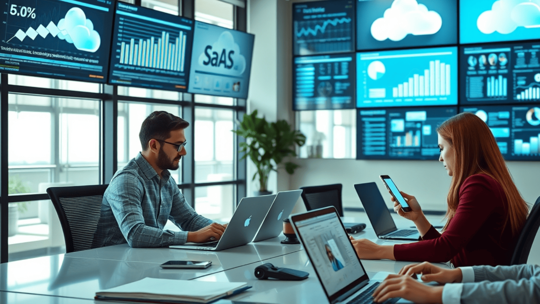Developing SaaS platforms with AI, cloud tools, and system integrations.